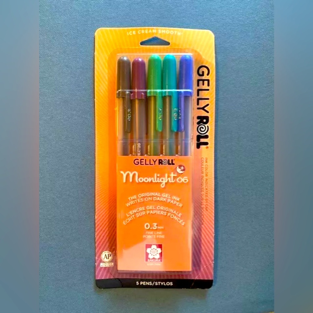Gel pens SAKURA OF GELLY ROLL MOONLIGHT 06 fine point